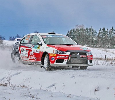 Svilis/Pūķis ātrākā latviešu ekipāža FIA ERC Rally Liepāja