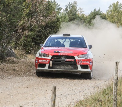 Pēc pirmās rallija ''Latvija 2015'' dienas Mārtiņš Svilis un Ivo Pūķis astotie
