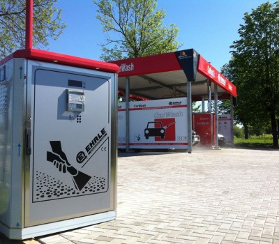 Līvānos darbu sākusi Ehrle pašapkalpošanās automazgātava
