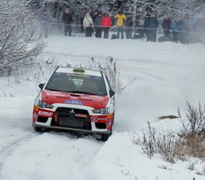 Rallija ''Sarma 2016'' testa ātrumposmā Svilim/Pūķim ceturtais ātrākais laiks