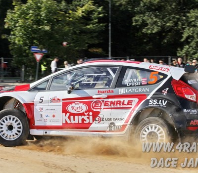 Svilis / Pūķis rallijā Kurzeme ar Ford Fiesta izcīna uzvaru R5 klasē