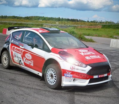 Svilim / Pūķim piektais starta numurs rallijā Kurzeme