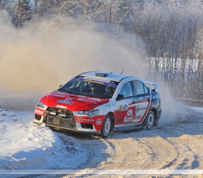 Pēc pirmās rallija ''Sarma 2016'' dienas Svilis/Pūķis piektie