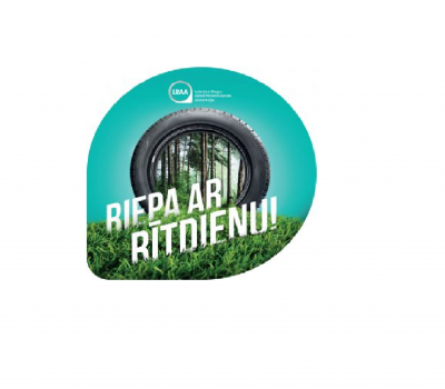 Iesaisties akcijā ''Riepa ar rītdienu!'' un bez maksas nodod vecās riepas