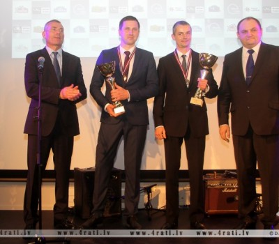 Mārtiņš Svilis ar stūrmani Ivo Pūķi - 2016. gada Latvijas rallija čempioni